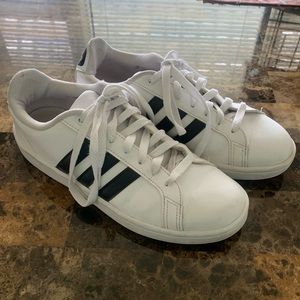Adidas Black and White Shoes